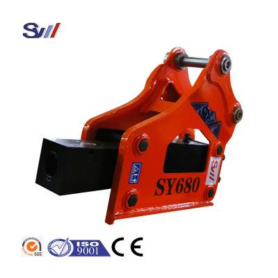 Small side hydraulic crusher sb40 for small 6-8t excavator