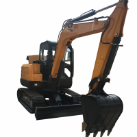 Low price small Construction equipment 6.0Ton Crawler Excavator