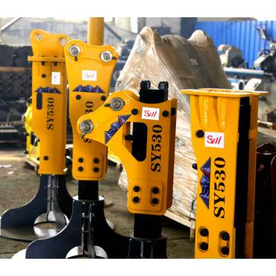 Yantai Sanyu hydraulic breaker SB30 53mm chisel for 5 ton excavators